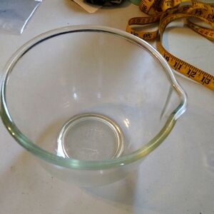 Glasbake Sunbeam mixing bowl 20cj